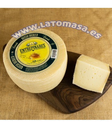 QUESO IBERICO CURADO ENTREPINARES CUÑA DE ±450 gr.