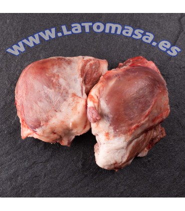 CARRILLADAS CON HUESO CERDO  DENOMINACION ORIGEN TERUEL 2 unidades