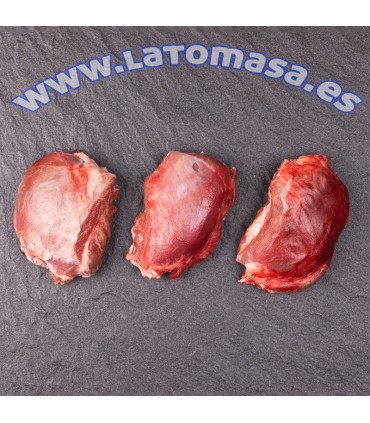 CARRILLADAS CON HUESO CERDO  DENOMINACION ORIGEN TERUEL 2 unidades