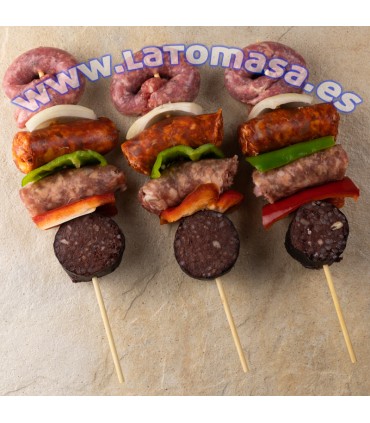 BROCHETAS DE TERUEL  3 unidades
