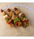 BROCHETAS DE  POLLO Y VERDURA 3 unidades