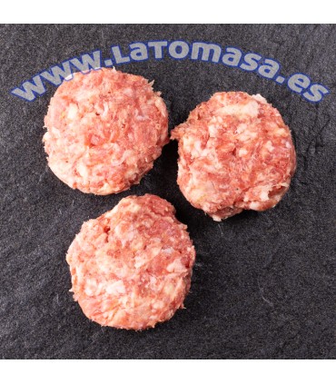 MINI HAMBURGUESA CON BACON Y QUESO 6 unidades