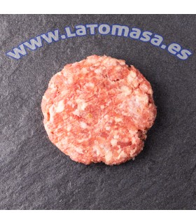 HAMBURGUESA CON BACON Y QUESO  4 unidades