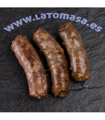 CONSERVA LONGANIZA CERDO DENOMINACION ORIGEN TERUEL  GRANEL 1Kg