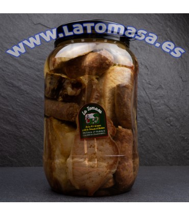 CONSERVA SURTIDO CERDO DENOMINACION ORIGEN TERUEL GALON (+/-) 1,6 KG NETO