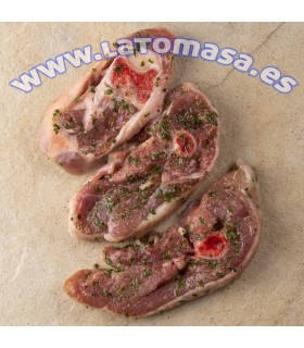 CHULETILLAS DE PAVO ADOBADAS 1/2 KG