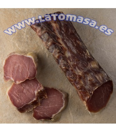 LOMO OREADO DE CERDO DENOMINACION DE OERIGEN TERUEL 1/2 KG