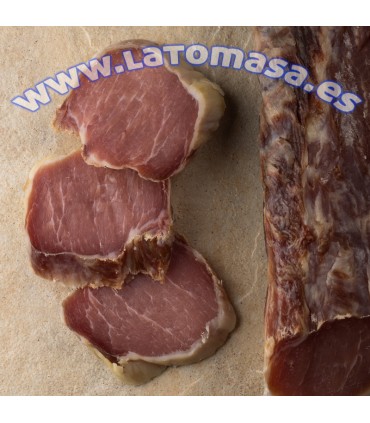 LOMO OREADO DE CERDO DENOMINACION DE OERIGEN TERUEL 1/2 KG