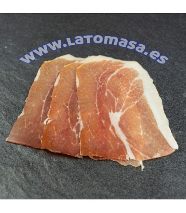 JAMON FILETEADO DENOMINACIÓN ORIGEN TERUEL  (+/-) 1/4 kg